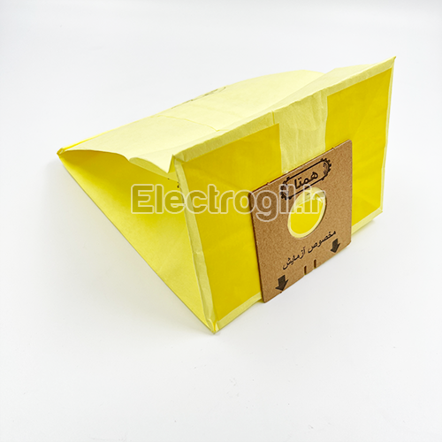 پاکت کاغذی جاروبرقی آزمایش